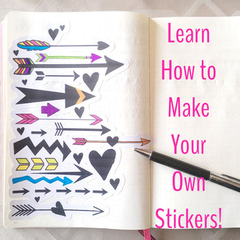 Silhouette Tutorial | Make Your Own Stickers